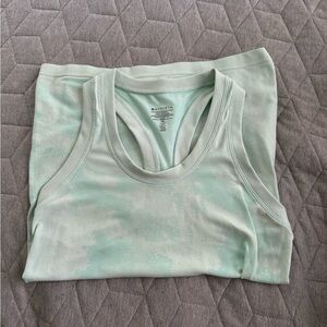 Athleta momentum tank in mint green
